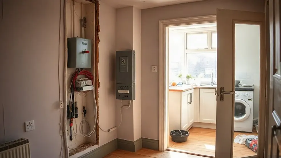 Partial Rewiring in Tunbridge Wells
